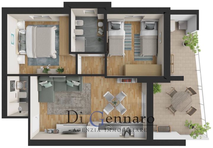 Leilighet i Tortoreto, Teramo, Tortoreto - € 210 000 | Ref: 6-3 - foto 1