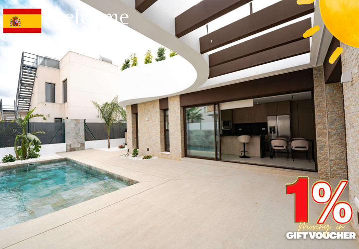 Rækkehus i Almoradi, Alicante, Almoradi - € 439.000 | Ref: N7669 - foto 1