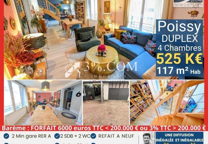 Duplex i Poissy, Yvelines, Poissy - € 495.000 | Ref: 431_V5230062838 - foto 1