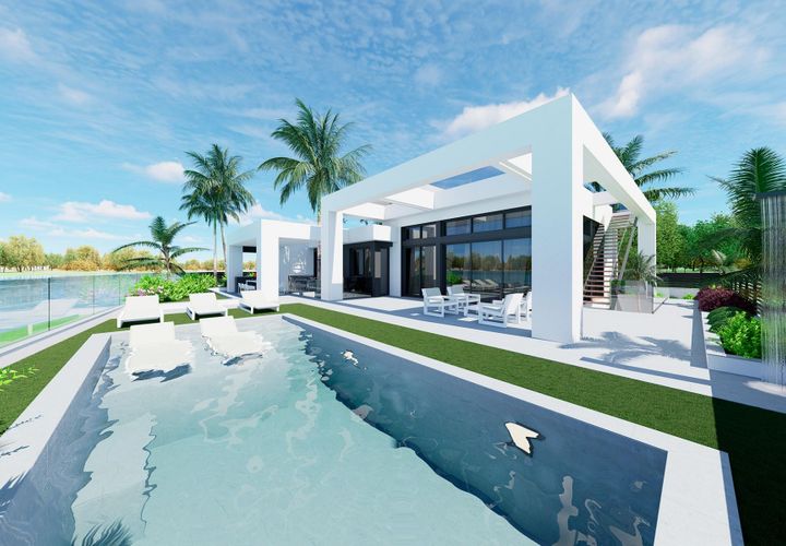 Villa i Torre Pacheco, Murcia, Torre Pacheco - € 1.778.000 | Ref: FRONTLINEVILLAS-4D-1LEVEL+BSM - foto 1