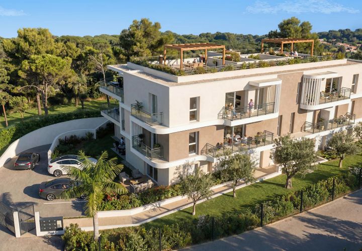 Lejlighed i Antibes, Alpes-Maritimes, Antibes - € 310.000 | Ref: LES TERRASSES D'OLIVIA - 001 - foto 1