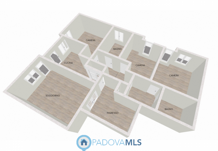 Lejlighed i Padua, Padua, Padua - € 265.000 | Ref: A-4 MLS 2058 - foto 1