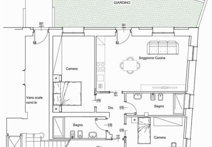 Leilighet i Melzo, Milan, Melzo - € 205 000 | Ref: MON-322 - foto 1