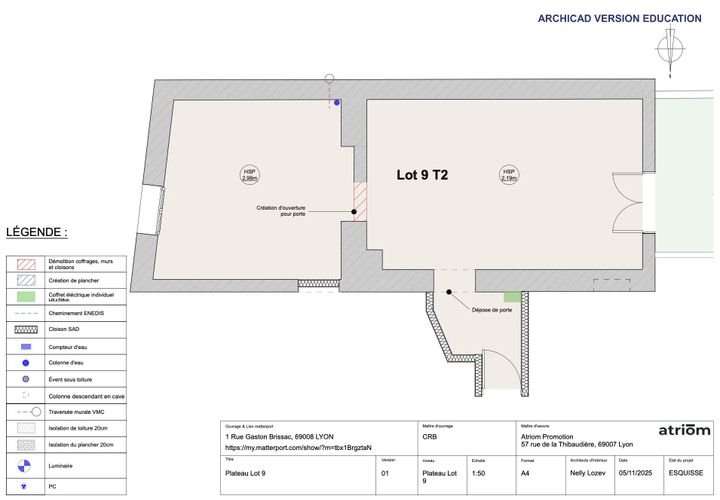 Lejlighed i Lyon, Rhone, Lyon - € 135.000 | Ref: 86503884 - foto 1