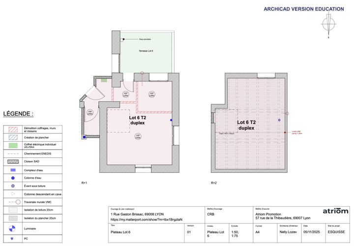 Lejlighed i Lyon, Rhone, Lyon - € 144.000 | Ref: 86488596 - foto 1