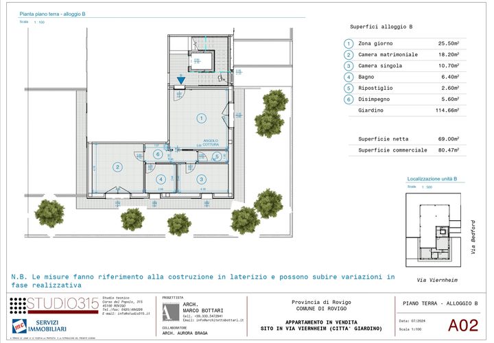 Lejlighed i Rovigo, Rovigo, Rovigo - € 235.000 | Ref: mcsc139 - foto 1