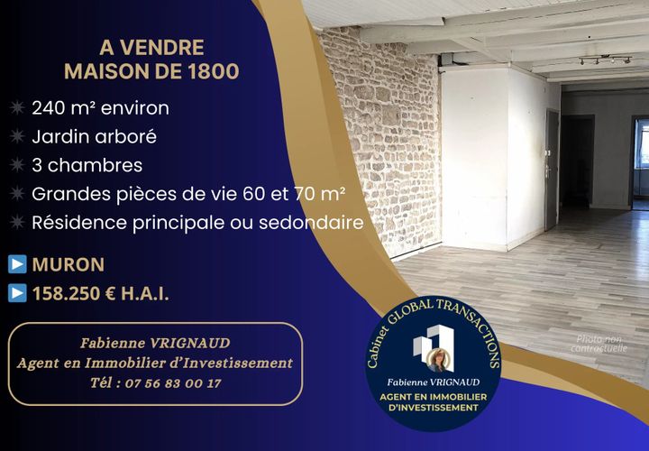 Villa i Muron, Charente-Maritime, Muron - € 158.250 | Ref: 143 - foto 1