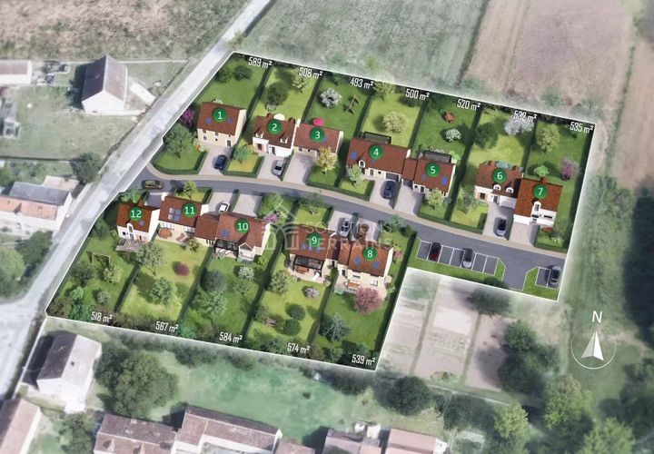 Terra a Jonquières, Oise, Jonquières - € 73.000 | Ref: JONQUIERES - foto 1