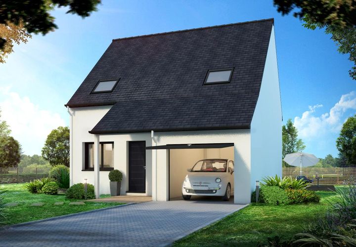 Villa en Allineuc, Cotes-d'Armor, Allineuc - € 154.995 | Ref: GI_ALLINEUC2702 - photo 1