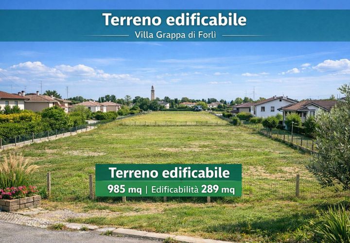 Helårsgrund i Forli, Forli-Cesena, Forli - € 98.000 | Ref: 3467-708 - foto 1