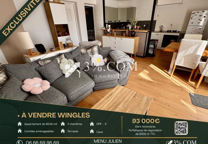 Leilighet i Wingles, Pas-de-Calais, Wingles - € 86 000 | Ref: 158_V2350063493 - foto 1