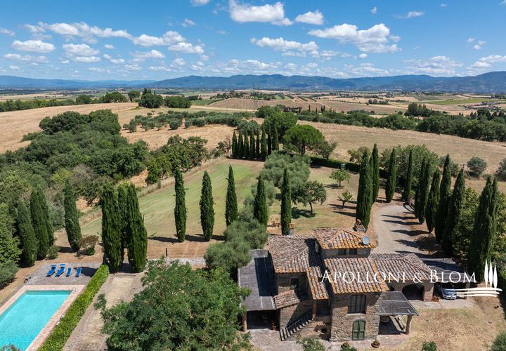 Villa i Cortona, Arezzo, Cortona - € 1.300.000 | Ref: COR3552-986507 - foto 1