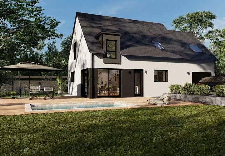 Villa Plumelecssa, Morbihan, Plumelec - € 188 589 | Viite: plu22910FA - valokuva 1