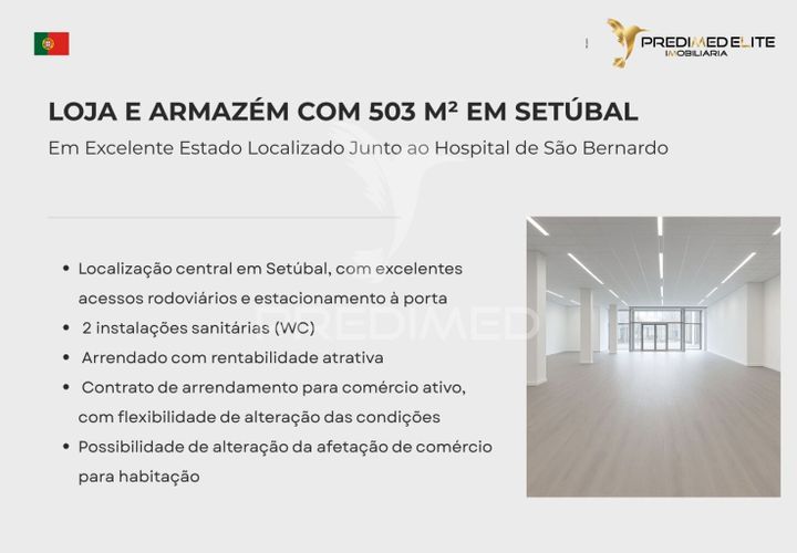 Erhvervsejendom i Setubal, Setubal, Setubal - € 595.000 | Ref: 054766 - foto 1