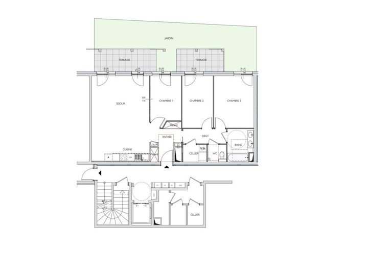 Leilighet i Schiltigheim, Bas-Rhin, Schiltigheim - € 451 030 | Ref: 1456 - foto 1