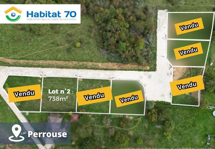 Tomt i Perrouse, Haute-Saone, Perrouse - € 70 110 | Ref: Perrouse - foto 1
