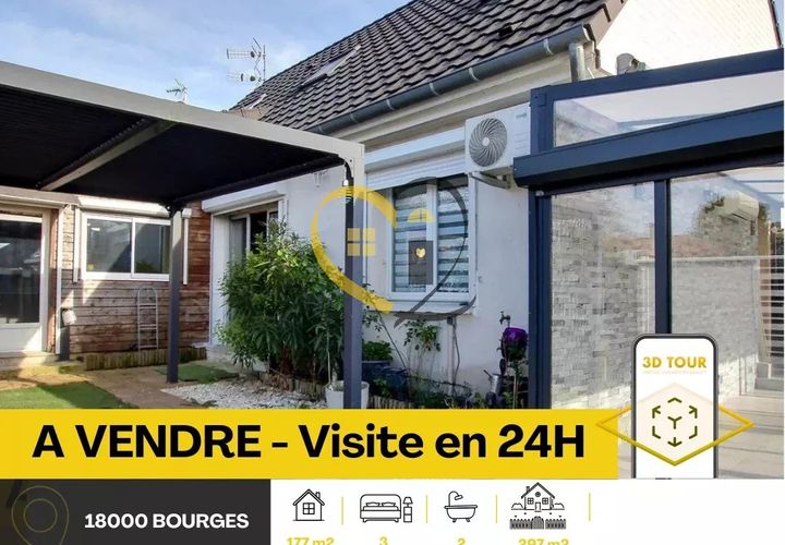 Byhus i Bourges, Cher, Bourges - € 208.000 | Ref: 86917640 - foto 1
