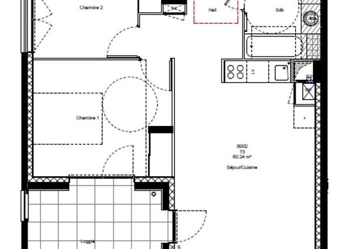 Apartament a Grenoble, Isere, Grenoble - € 871/mes | Ref: 9521 - foto 1