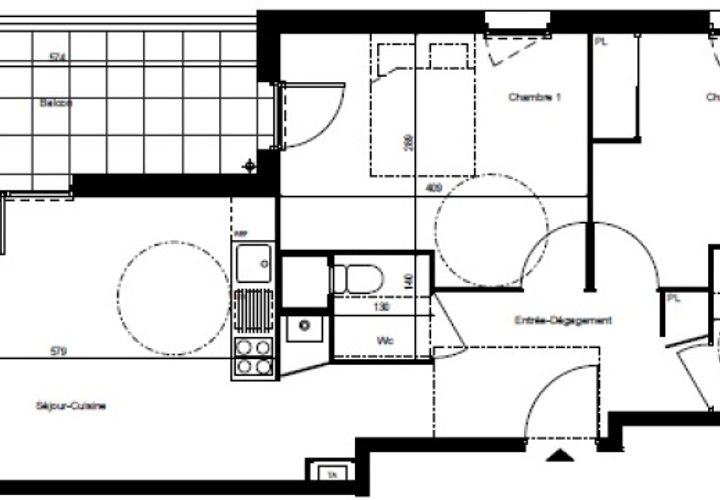 Apartament a Cluses, Haute-Savoie, Cluses - € 898/mes | Ref: 9723 - foto 1