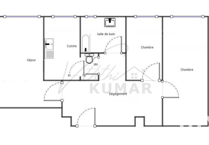 Leilighet i Blanc-Mesnil, Seine-Saint-Denis, Blanc-Mesnil - € 139 000 | Ref: 44187 - foto 1