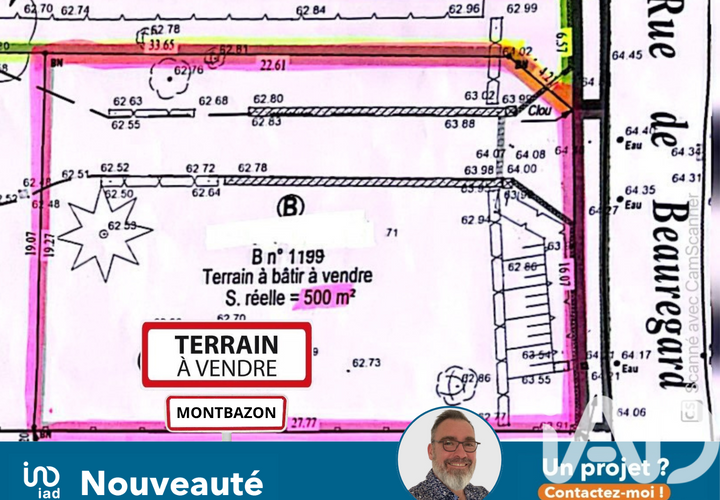 Terra a Montbazon, Indre-et-Loire, Montbazon - € 74.880 | Ref: 85783 - foto 1