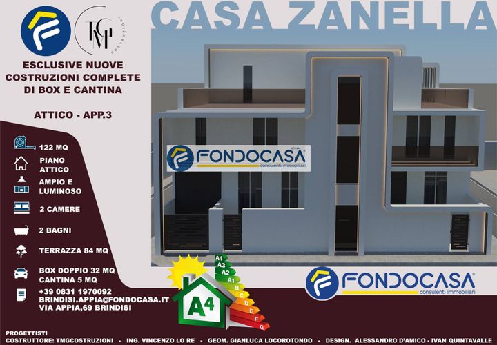 Apartament a Brindisi, Brindisi, Brindisi - € 360.000 | Ref: Appartamento 3 - foto 1