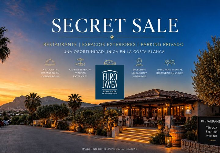Erhvervsejendom i Javea, Alicante, Javea - € 1.350.000 | Ref: EJV-1517 - foto 1