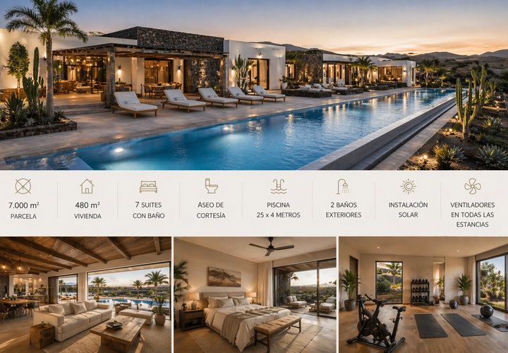 Villa a La Oliva, Fuerteventura, La Oliva - € 2.700.000 | Ref: LUX0004 - foto 1
