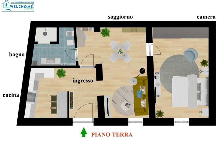 Villa i Quartucciu, Cagliari, Quartucciu - € 80.000 | Ref: CENS-6221 - foto 1