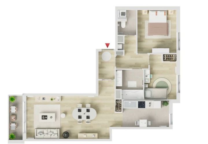Apartament a Suresnes, Hauts-de-Seine, Suresnes - € 1.990/mes | Ref: 878356 - foto 1