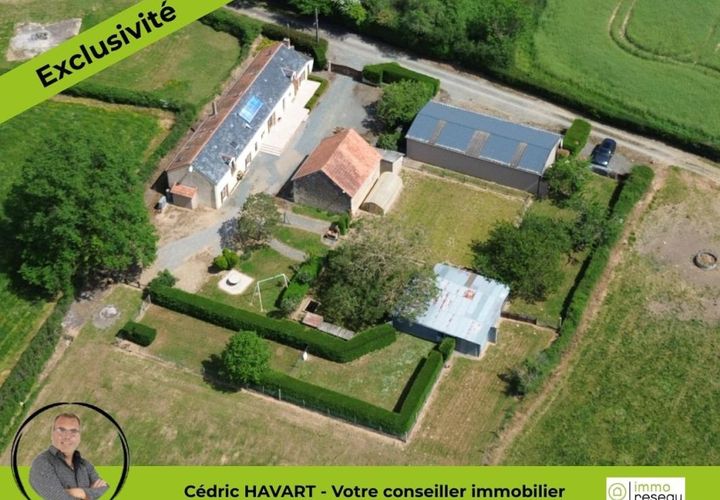 Farm hus i Saint-Chartier, Indre, Saint-Chartier - € 328.000 | Ref: 3011443994 - foto 1