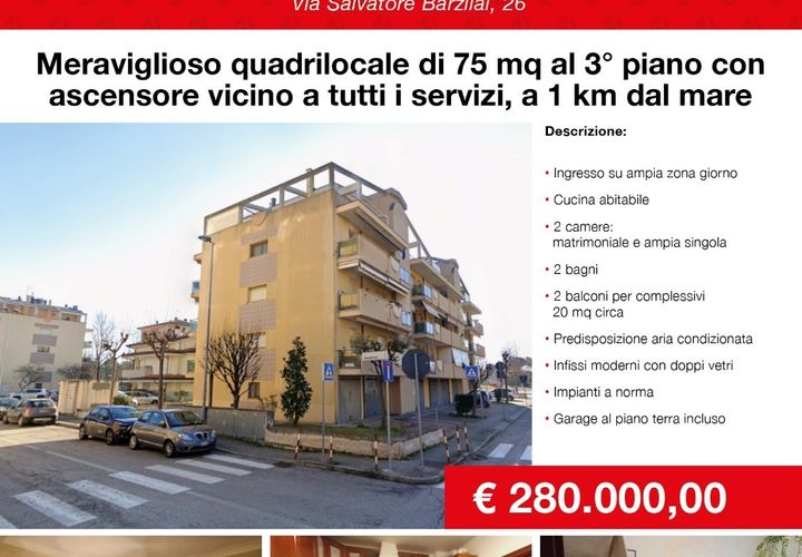 Leilighet i Rimini, Rimini, Rimini - € 280 000 | Ref: 4010 - foto 1