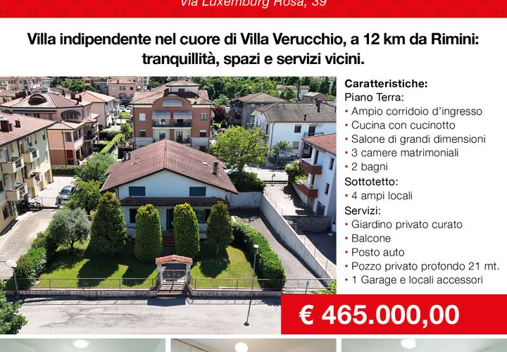 Villa i Verucchio, Rimini, Verucchio - € 465 000 | Ref: 4604 - foto 1