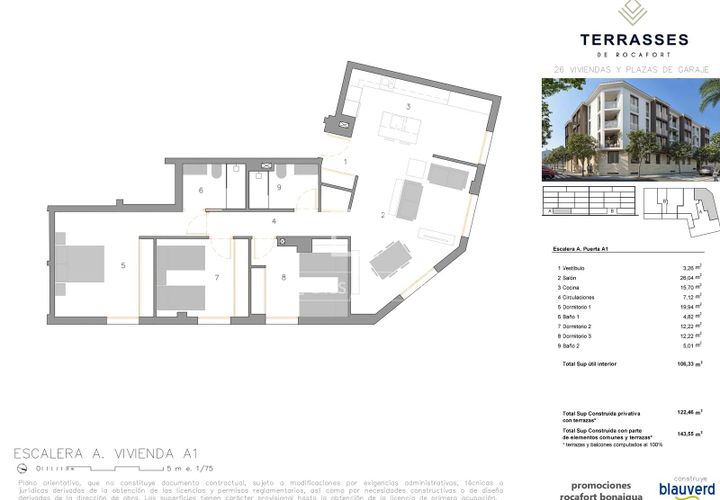 Leilighet i Rocafort, Valencia, Rocafort - € 360 000 | Ref: VAL22131 - foto 1