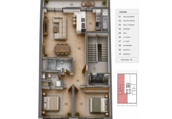 Lejlighed i Corroios, Setubal, Corroios - € 365.000 | Ref: 305.015.744 - foto 1