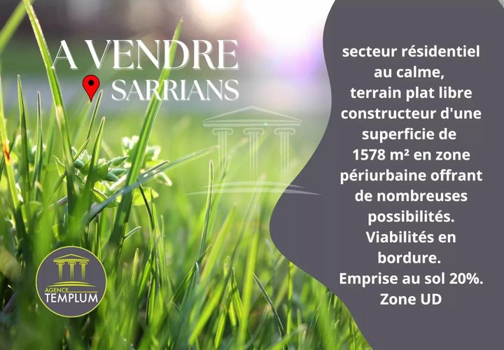 Terra a Sarrians, Vaucluse, Sarrians - € 208.000 | Ref: 8476 - foto 1
