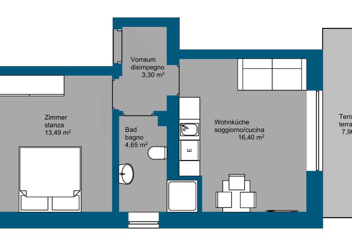 Leilighet i Brixen - Bressanone, South Tyrol, Brixen - Bressanone - € 330 000 | Ref: R06897BX2Z-1322173 - foto 1