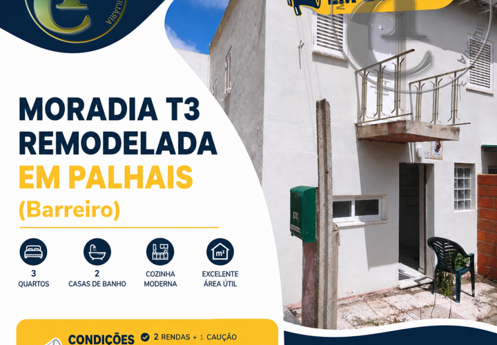 Villa in Barreiro, Setubal, Barreiro - € 1,300/month | Ref: 28/26 - photo 1