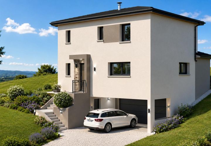Villa a Pelousey, Doubs, Pelousey - € 419.195 | Ref: AJ-PELOUS - foto 1