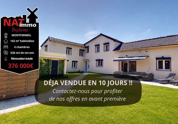 Villa a Montfermeil, Seine-Saint-Denis, Montfermeil - € 376.000 | Ref: 87054595 - foto 1
