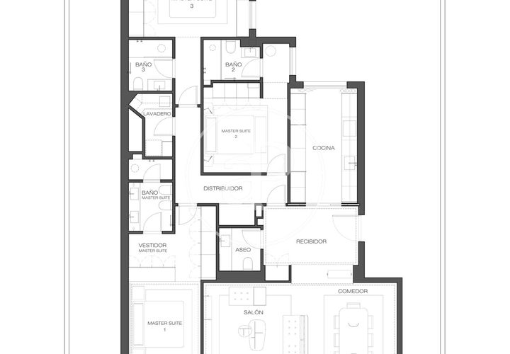 Lejlighed i Madrid, Madrid, Madrid - € 3.250.000 | Ref: VM2606041 - foto 1