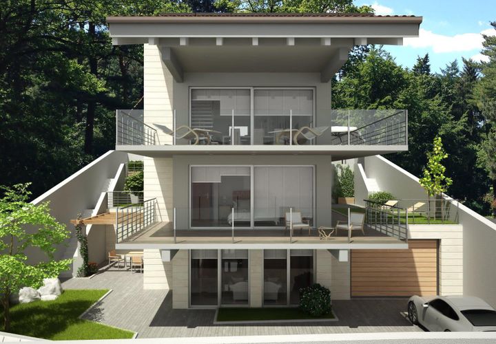 Villa a Bergamo, Bergamo, Bergamo - € 1.000.000 | Ref: 18434-modernsin - foto 1