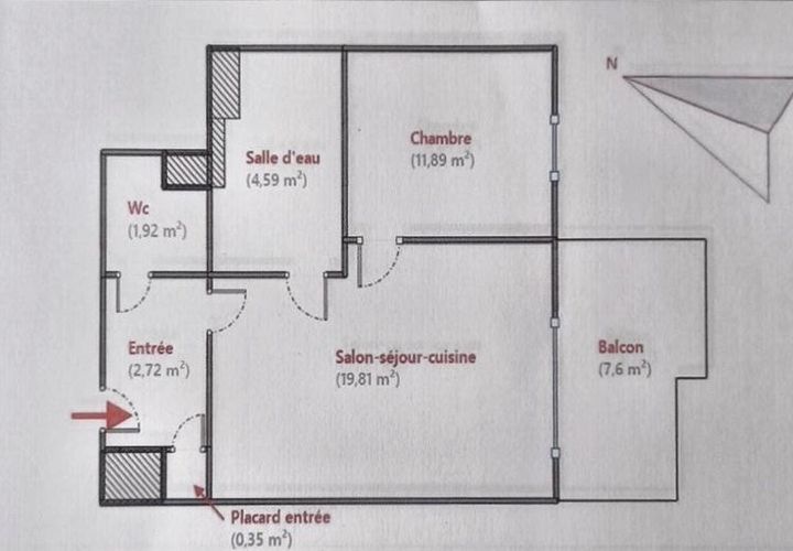 Lejlighed i Montpellier, Herault, Montpellier - € 152.000 | Ref: 340933817083 - foto 1