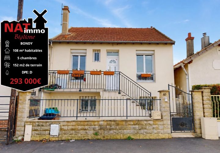 Villa i Bondy, Seine-Saint-Denis, Bondy - € 293.000 | Ref: 86472026 - foto 1