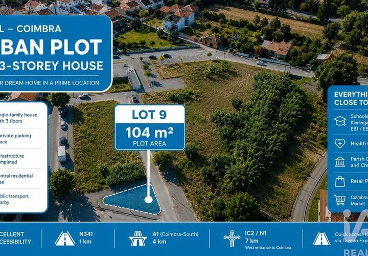 Helårsgrund i Coimbra, Coimbra, Coimbra - € 21.000 | Ref: 950283 - foto 1
