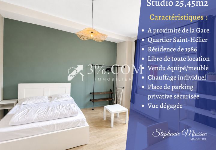 Studio i Rennes, Ille-et-Vilaine, Rennes - € 145.000 | Ref: 271_V3550064412 - foto 1