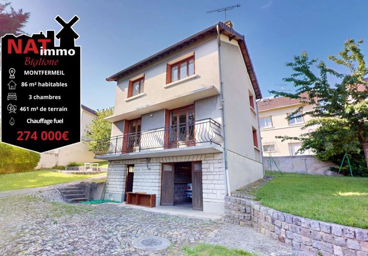 Villa a Montfermeil, Seine-Saint-Denis, Montfermeil - € 274.000 | Ref: 87108570 - foto 1