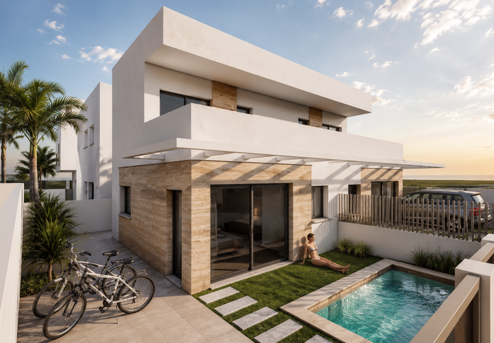 Rækkehus i Puerto De Mazarron, Murcia, Puerto De Mazarron - € 264.900 | Ref: CHA034 - foto 1