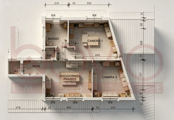 Lejlighed i Settimo Torinese, Turin, Settimo Torinese - € 189.000 | Ref: MANSARDA189 - foto 1