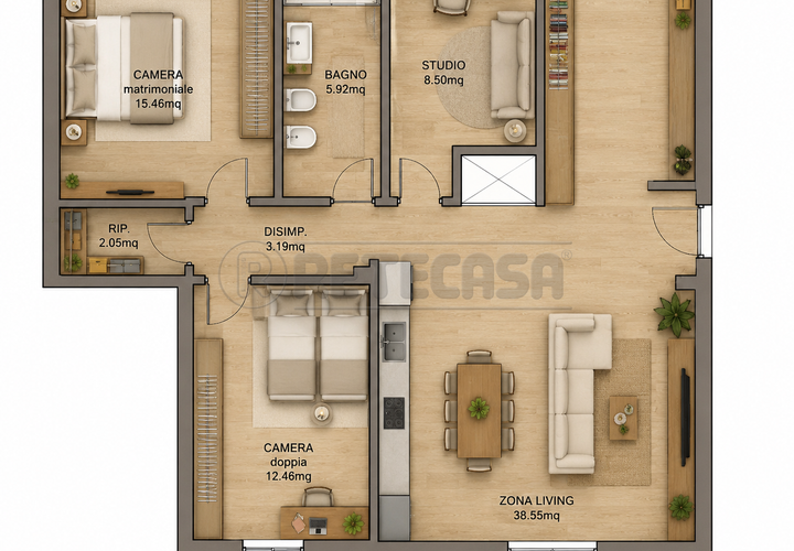 Lejlighed i Cremona, Cremona, Cremona - € 235.000 | Ref: CR246 - foto 1